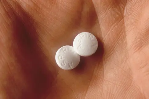 photo of aspirin